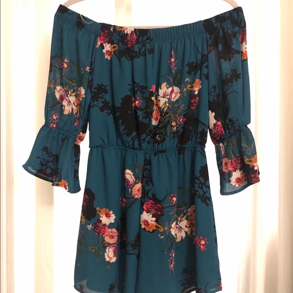 Off the shoulder Romper